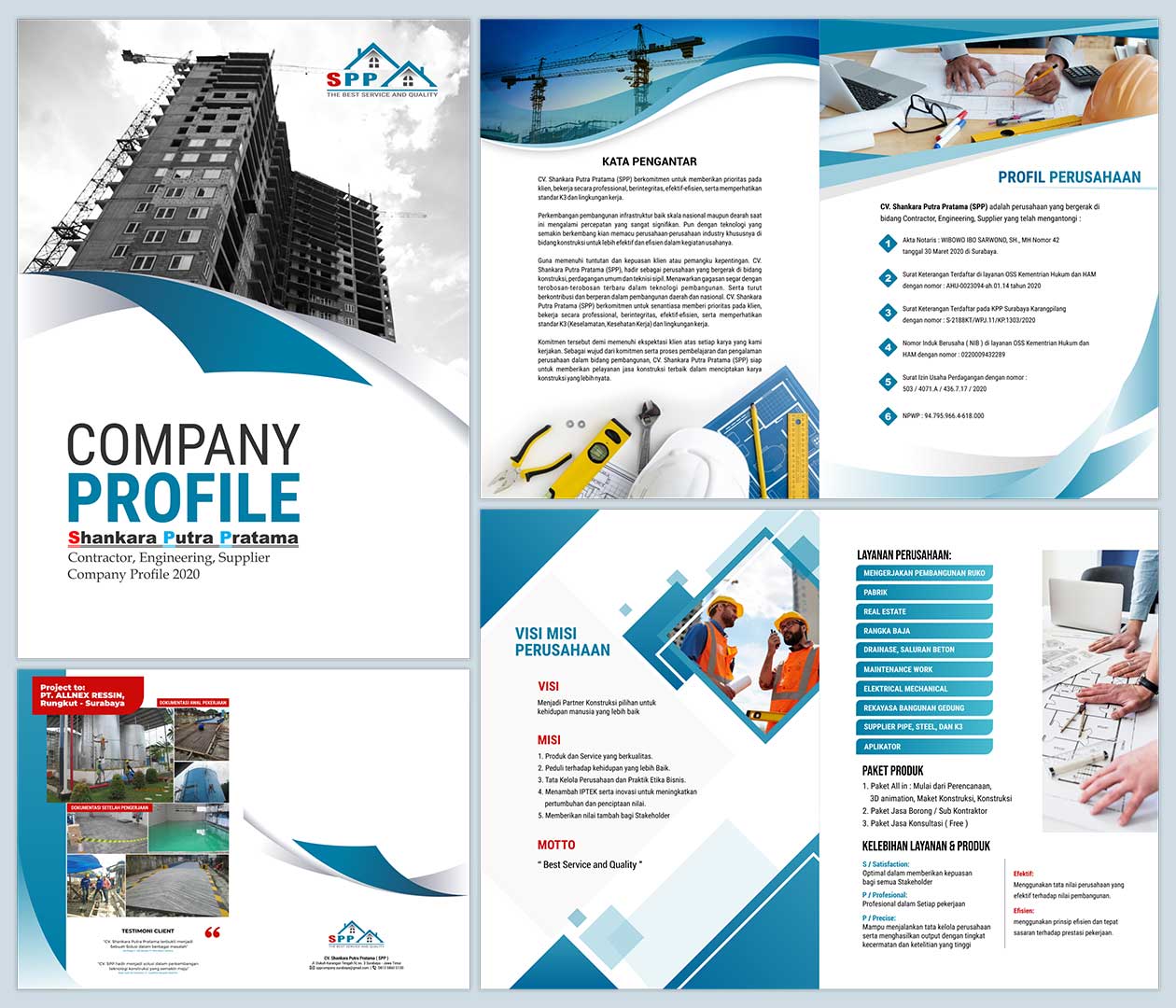 Harga Jasa Desain Company Profile